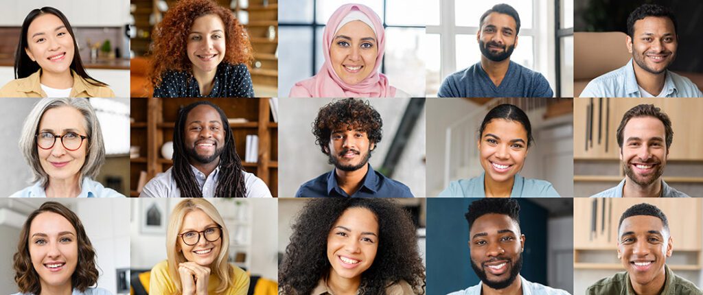 Great Place to Work - Smiling group of people