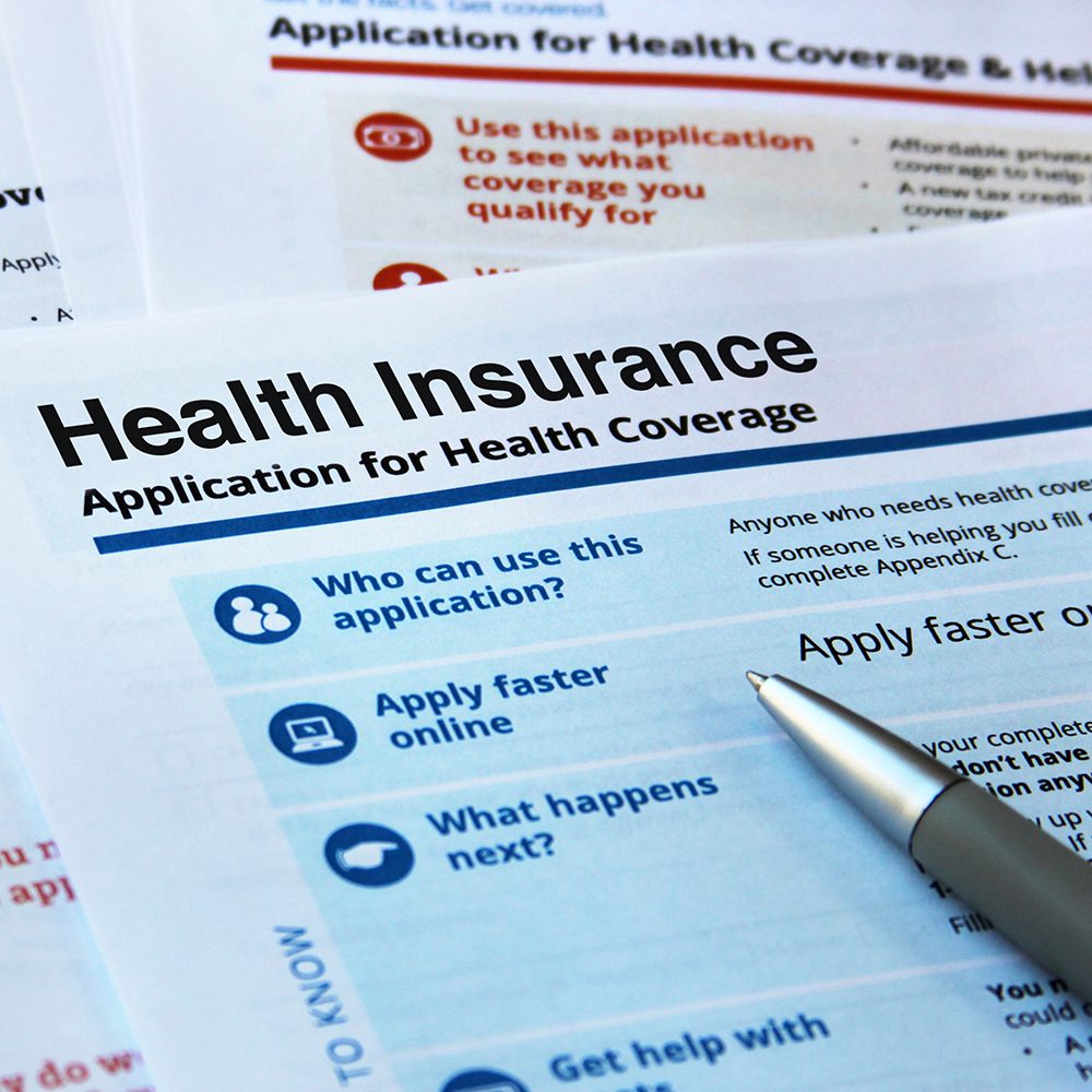 application for health coverage